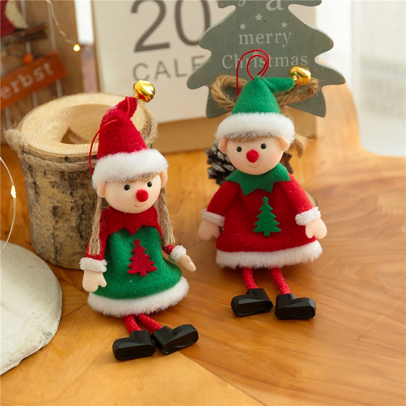 Cute Elf Doll Christmas Tree Decoration Pendant