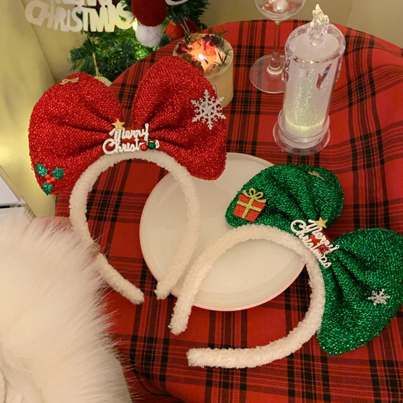 Christmas Large Bowknot Headband